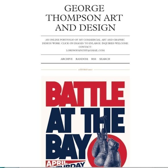 RVCA VA – T-SHIRT – ANP – George Thompson – Mens: L - Picture 10 of 14